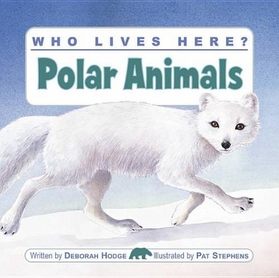 Book cover for Who Lives Here? Polar Animals