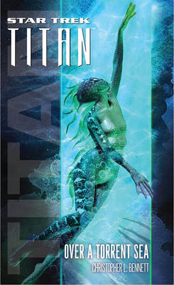 Book cover for Star Trek: Titan #5: Over a Torrent Sea