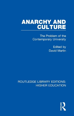 Cover of Anarchy and Culture