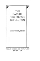 Book cover for The Days of the French Revolution