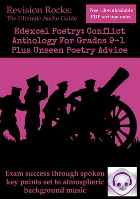 Book cover for Edexcel GCSE Poetry: Conflict Anthology for Grades 9-1 Plus Unseen Poetry Advice