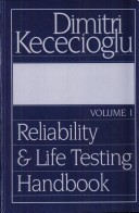 Book cover for Reliability and Life Testing Handbook: v. 1