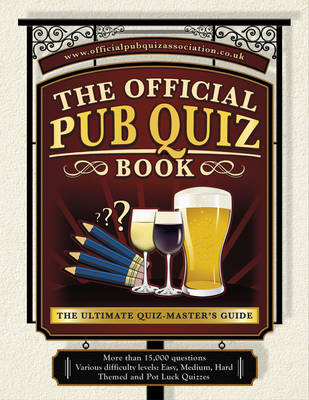 Book cover for Official Pub Quizz Book