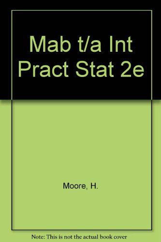 Book cover for Mab t/a Int Pract Stat 2e