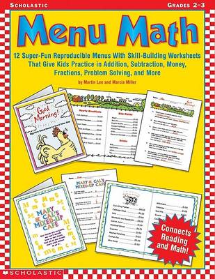 Book cover for Menu Math