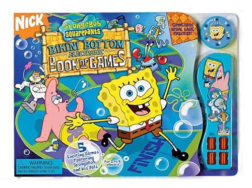 Book cover for Spongebob Squarepants Bikini Bottom Games