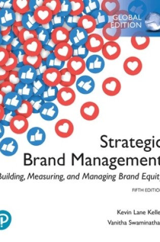 Cover of Strategic Brand Management: Building, Measuring, and Managing Brand Equity, Global Edition