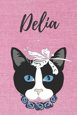 Book cover for Delia Katzen-Malbuch / Notizbuch / Tagebuch / Journal