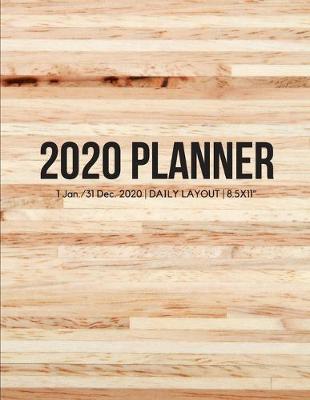 Book cover for 2020 Wood Daily Planner