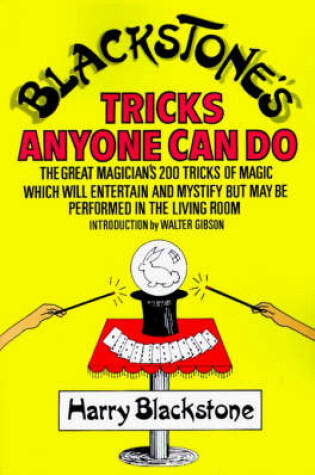 Cover of Blackstone's Tricks Anyone Can Do