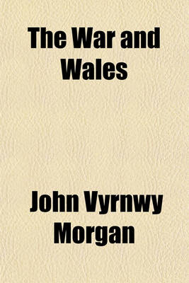 Book cover for The War and Wales