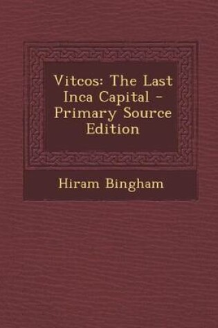 Cover of Vitcos