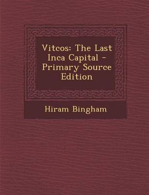 Book cover for Vitcos