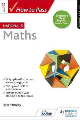 Cover of How to Pass National 5 Maths, Second Edition