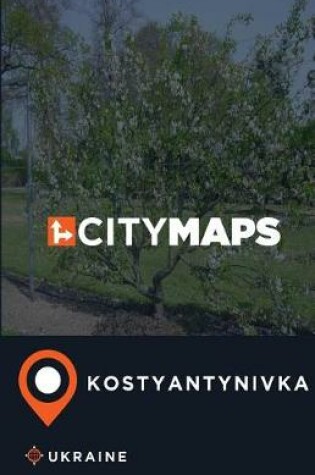 Cover of City Maps Kostyantynivka Ukraine