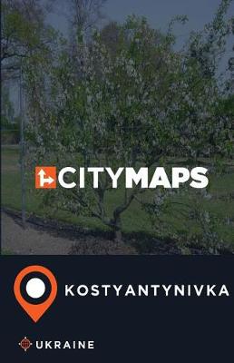 Book cover for City Maps Kostyantynivka Ukraine