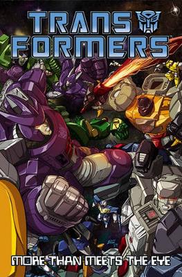 Book cover for Transformers: More than Meets the Eye Volume 2