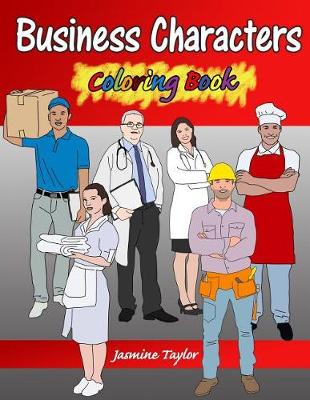 Book cover for Business Character Coloring Book