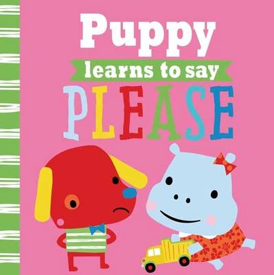 Book cover for Playdate Pals: Puppy Learns to Say Please