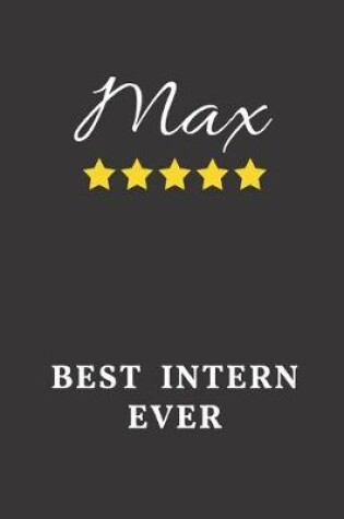 Cover of Max Best Intern Ever