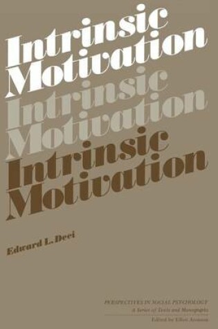 Cover of Intrinsic Motivation