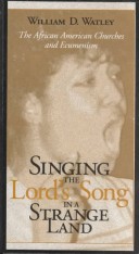 Book cover for Singing the Lord's Song in a Strange Land