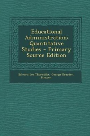 Cover of Educational Administration