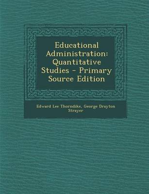 Book cover for Educational Administration