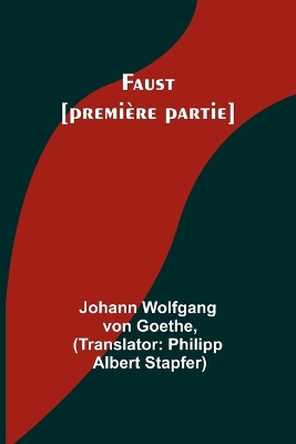 Book cover for Faust [première partie]