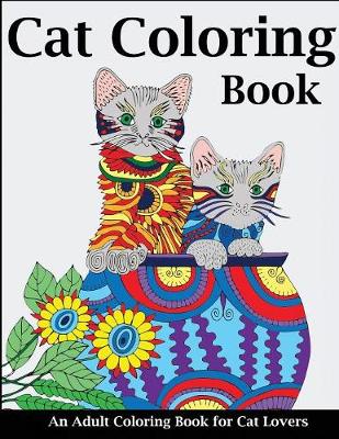 Book cover for Cat Coloring Book