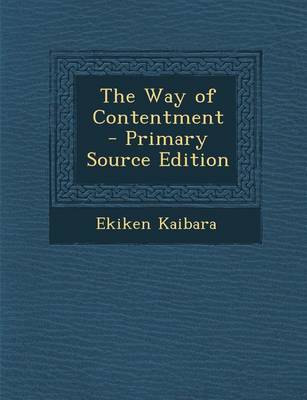 Book cover for The Way of Contentment