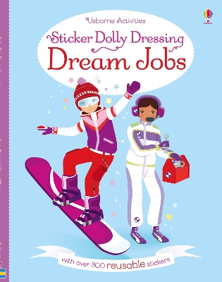 Book cover for Sticker Dolly Dressing Dream Jobs