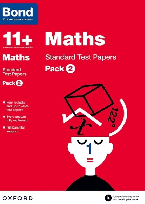 Cover of Bond 11+: Maths: Standard Test Papers: For 11+ GL assessment and Entrance Exams