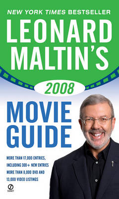 Book cover for Leonard Maltin's 2008 Movie Guide