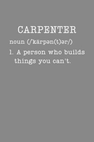 Cover of Carpenter