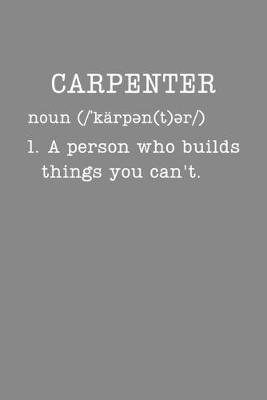 Book cover for Carpenter