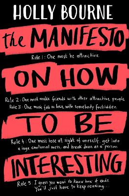 Book cover for The Manifesto on How to be Interesting