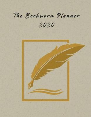 Book cover for The Bookworm Planner 2020