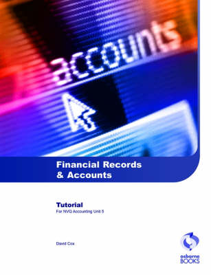 Book cover for Financial Records and Accounts Tutorial