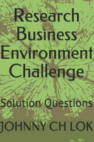 Cover of Research Business Environment Challenge