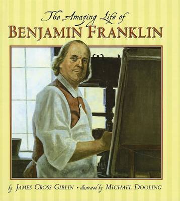 Book cover for Amazing Life of Benjamin Franklin