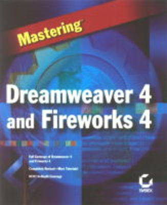 Book cover for Mastering Dreamweaver X/Fireworks X