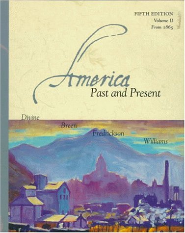 Cover of America Past and Present, Volume II