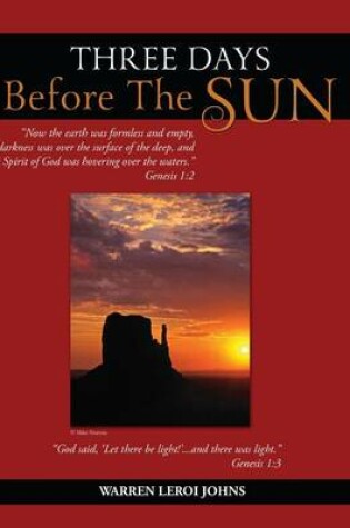 Cover of Three Days Before the Sun