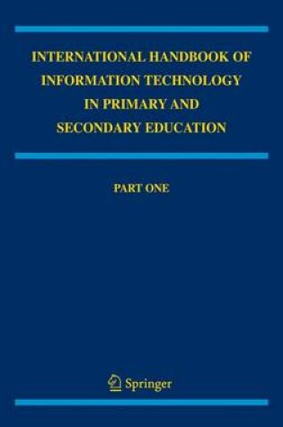 Cover of International Handbook of Information Technology in Primary and Secondary Education