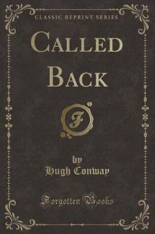 Cover of Called Back (Classic Reprint)