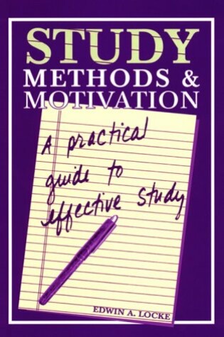 Cover of Study Methods and Motivation