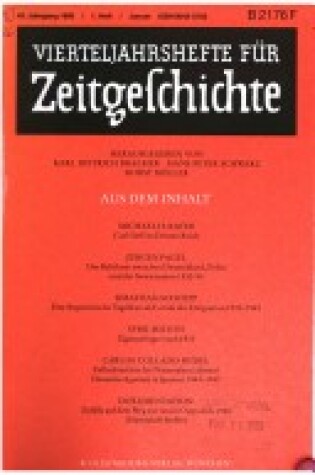 Cover of Die Amerikanische Besetzung Deutschlands