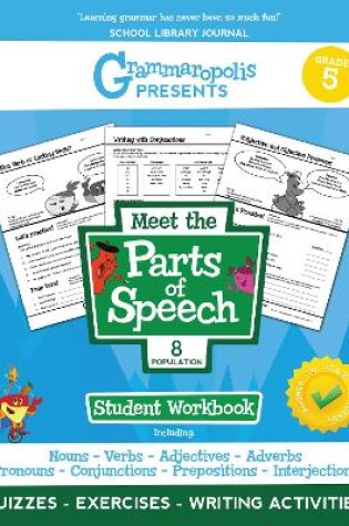 Cover of The Parts of Speech Workbook, Grade 5