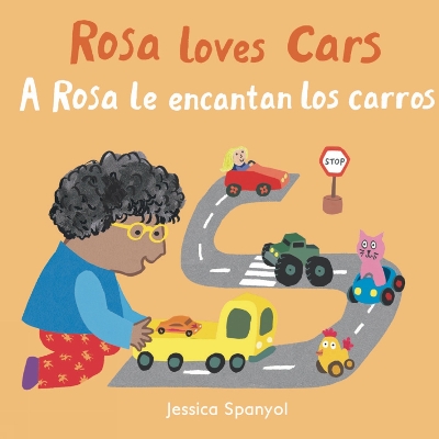 Book cover for A Rosa le encantan los carros/Rosa loves Cars